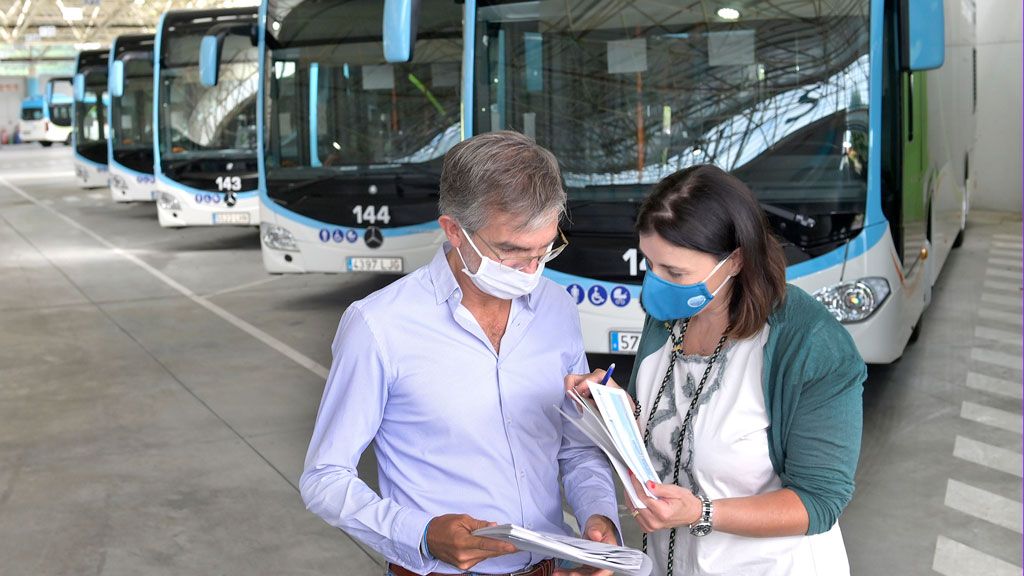 Santander continúa la renovación de la flota de autobuses e incorporará otros seis híbridos