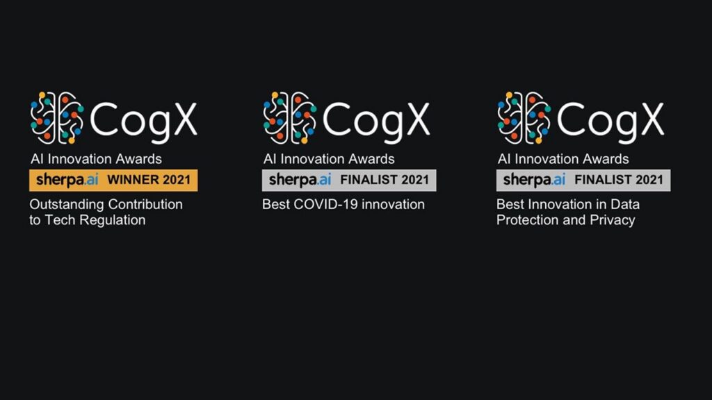 Sherpa.ai gana en Londres el premio CogX, uno de los máximos reconocimientos mundiales a la innovación en Inteligencia Artificial