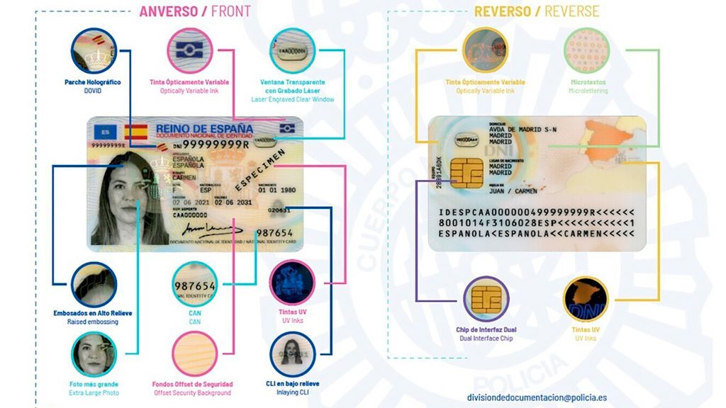 Comienza la expedición del nuevo DNI 4.0
