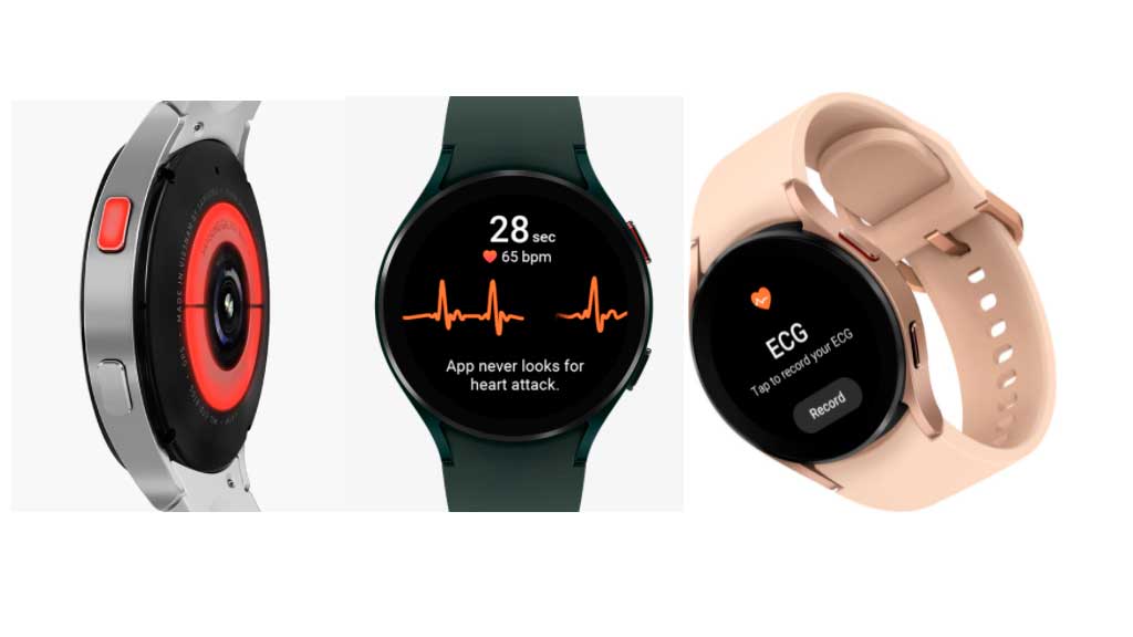Samsung incluye la presión arterial y el electrocardiograma (ECG) aprobado por la TGA