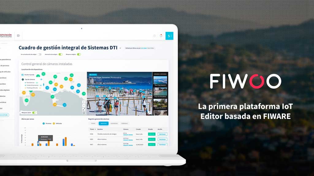 FIWOO impulsará el turismo en la Diputación de Pontevedra con el objetivo de convertirla en Destino Turístico Inteligente