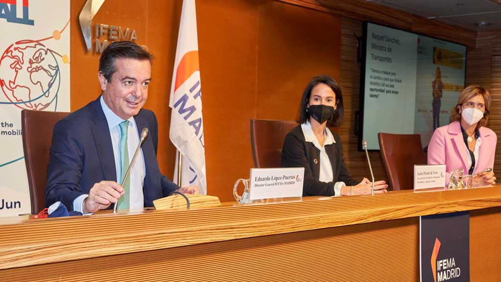 IFEMA MADRID y el Ministerio de Transportes firman un acuerdo para impulsar la movilidad sostenible y conectada a través de Global Mobility Call