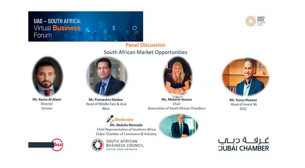 Webinar Promotes Dubai As A Global Hub For South African Companies