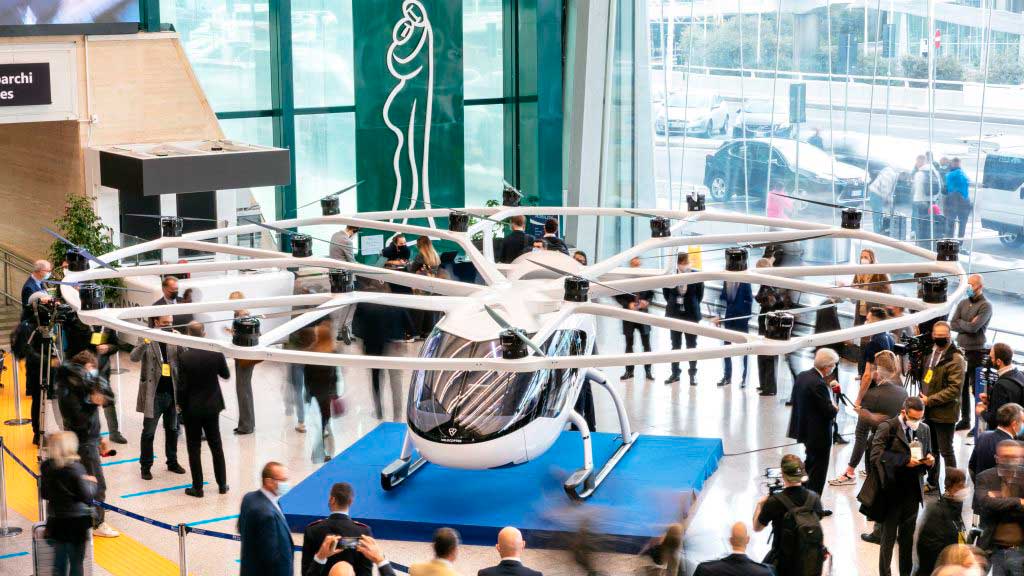 Volocopter, Atlantia and Aeroporti di Roma partner up to help bring electric air taxis to Italy’s capital city as early as 2023