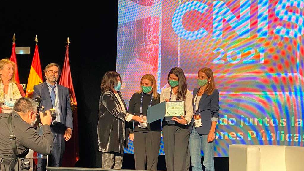 Viladecans gana el premio CNIS 2021 al mejor proyecto consolidado de innovación pública de España