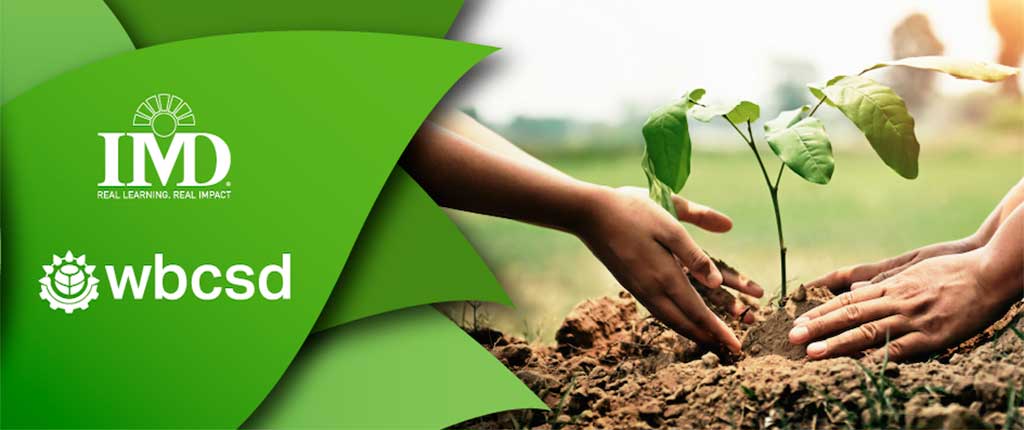 IMD and the World Business Council for Sustainable Development join forces to equip future leaders for sustainable business transformation