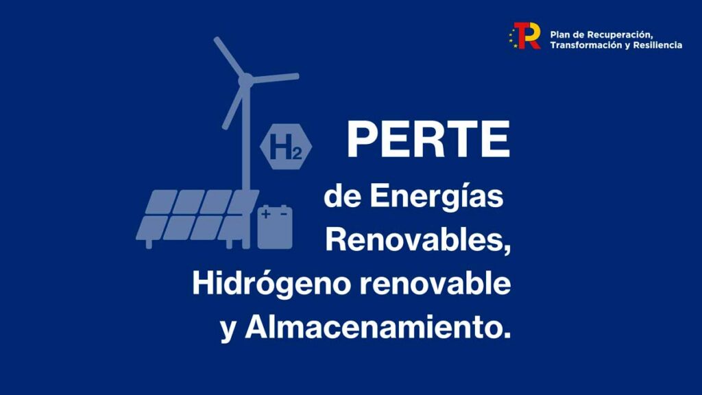 Aprobado el PERTE de energías renovables, hidrógeno renovable y almacenamiento