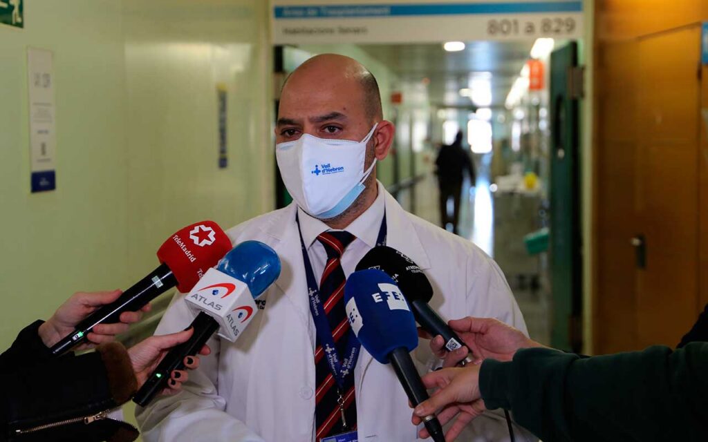 Vall d’Hebron realiza por primera vez en el Estado tres trasplantes pulmonares a una misma persona