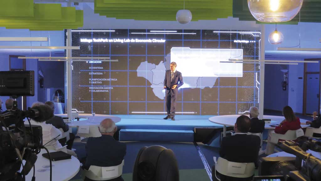 Más de veinte empresas de Málaga Tech Park trabajan ya en el proyecto eCityMálaga