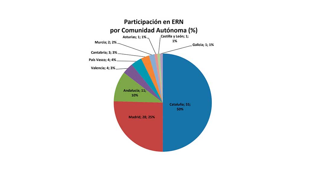 España cuenta ya en sanidad con más de cien unidades en las Redes Europeas de Referencia