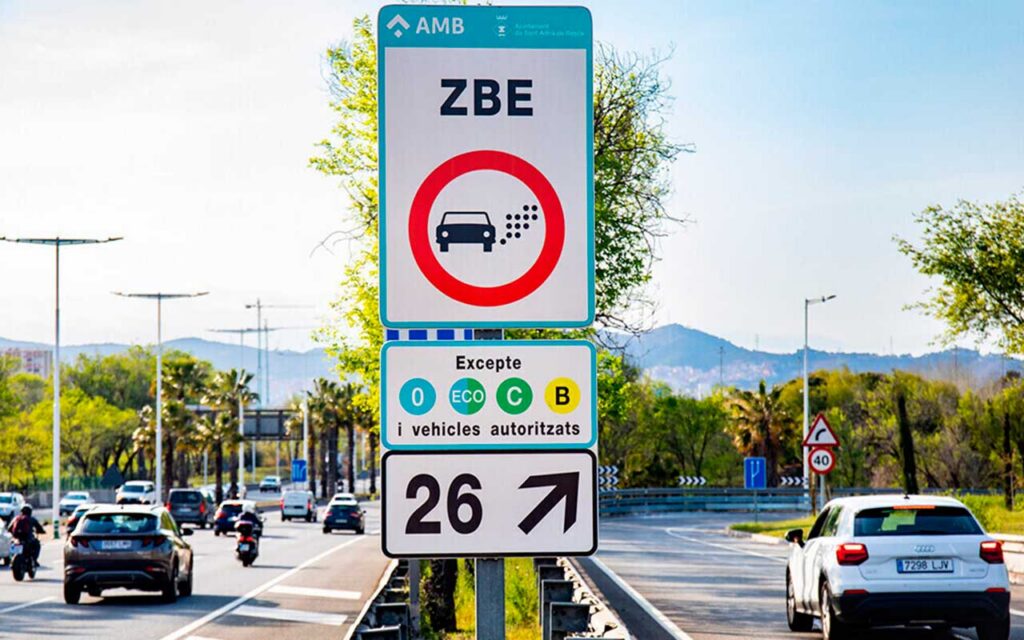 Las ciudades española limitarán el tráfico con unas Zonas de Bajas Emisiones en 2023
