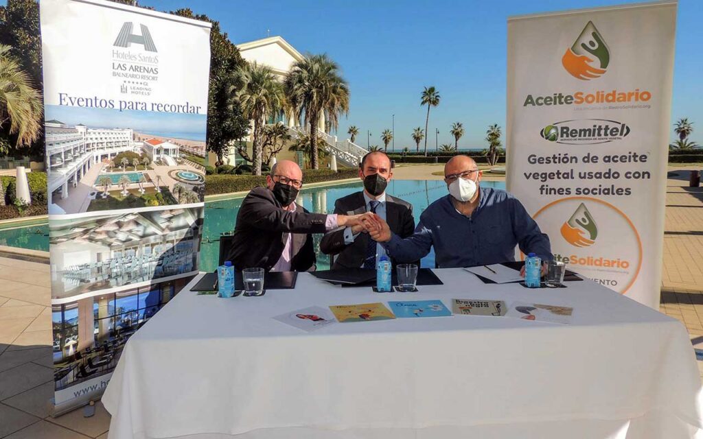 Recogida de aceite usado convertido en biodiesel