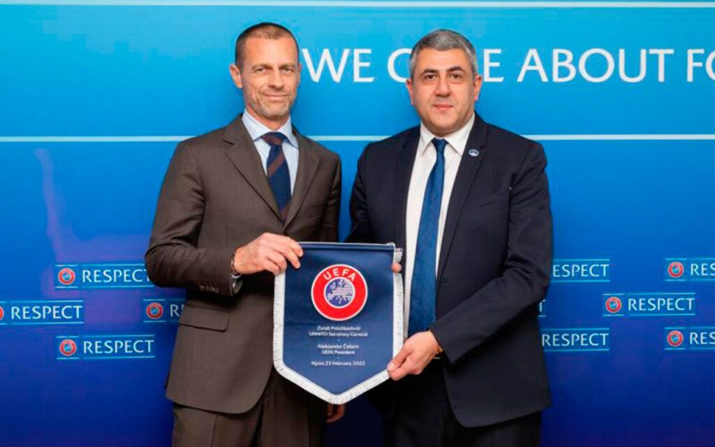 UNWTO and UEFA partner around shared values