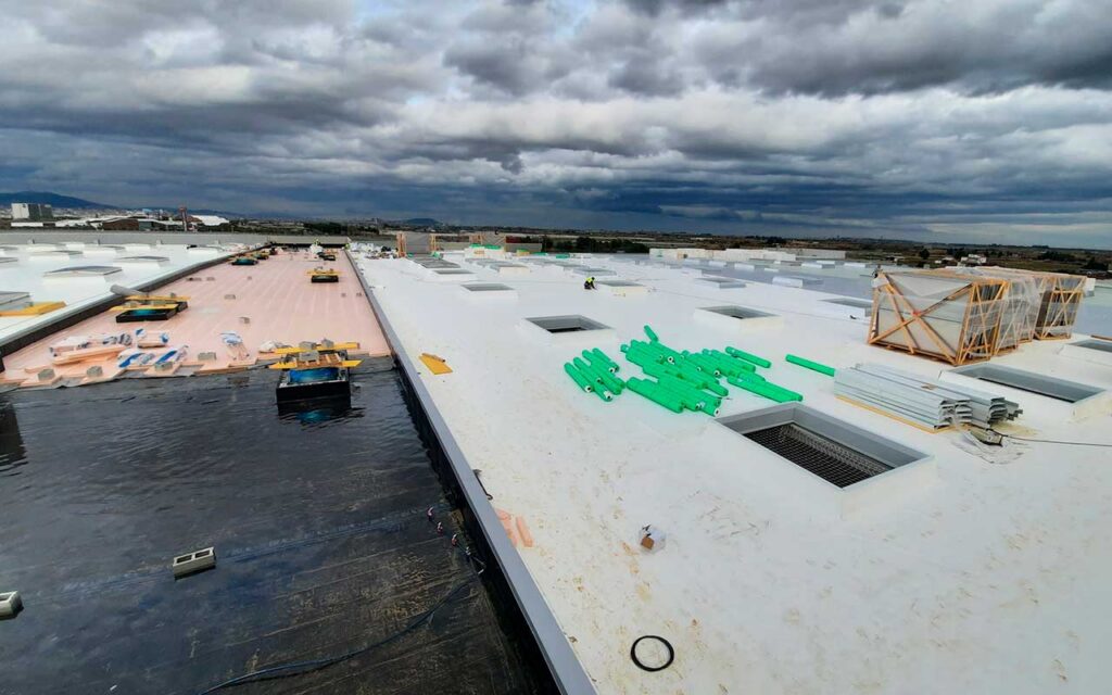 El 50% de las patologías en cubierta plana se deben a deficiencias en su impermeabilización