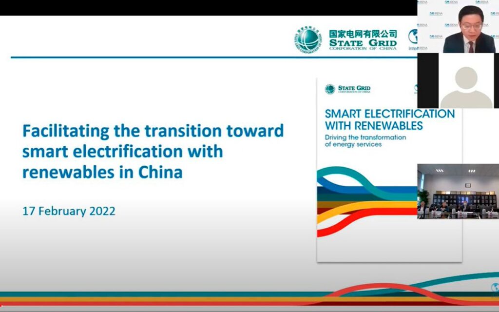 IRENA and China State Grid pave wave towards smart electrification