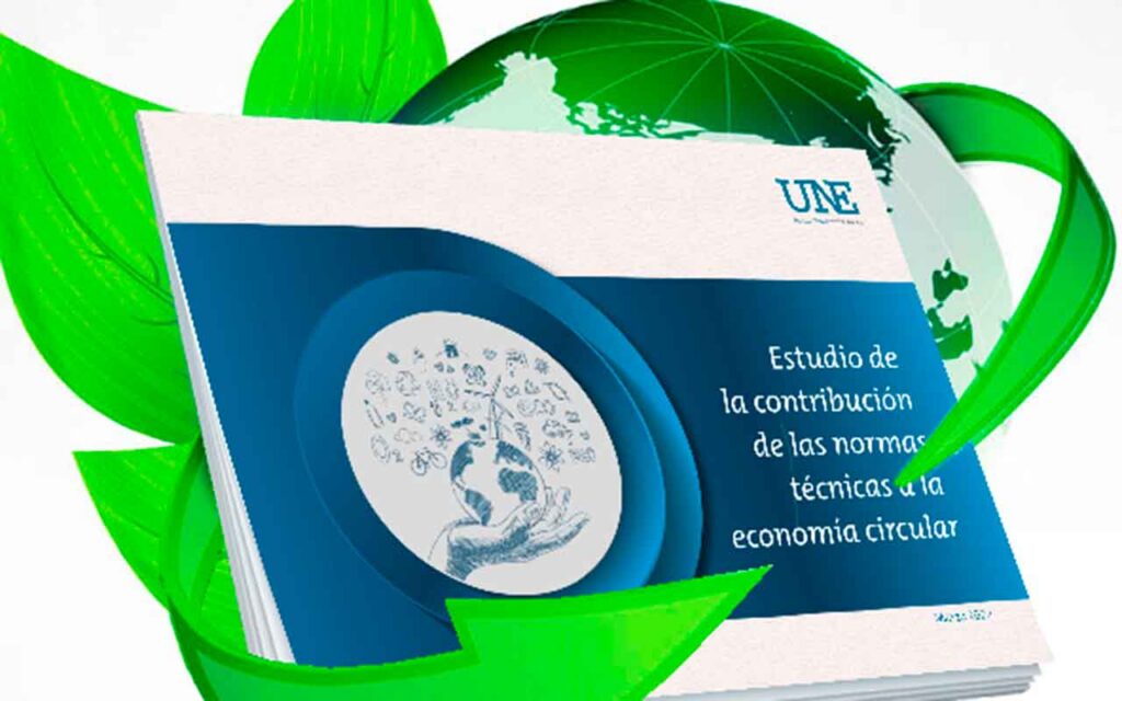 UNE publica un informe para impulsar la economía circular