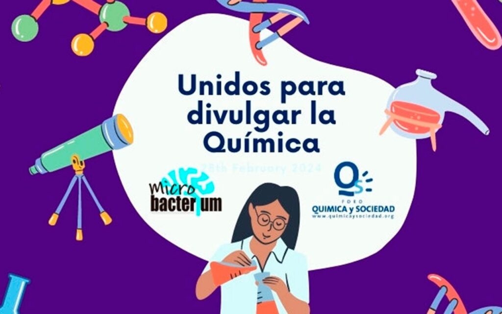 Foro Química y Sociedad y Microbacterium se unen para divulgar la Química