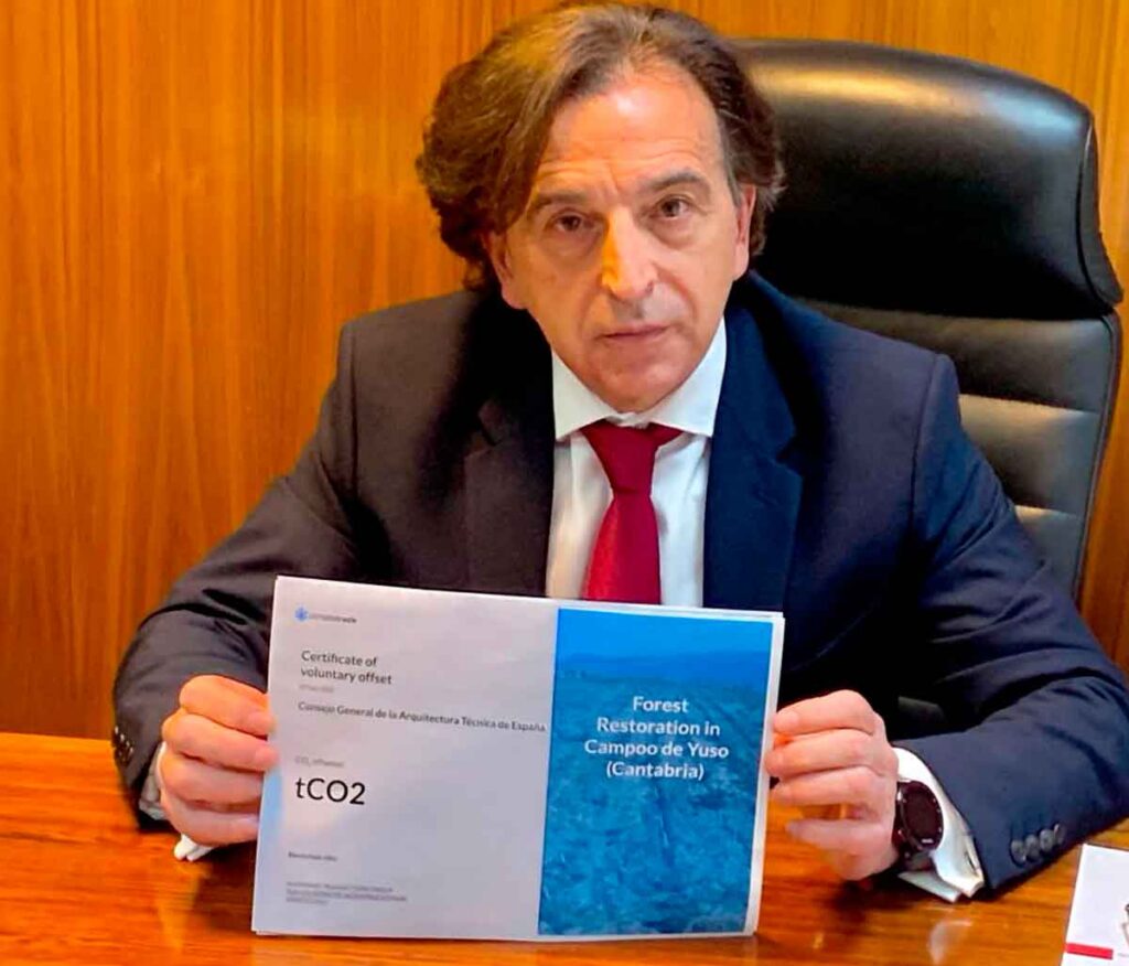 El CGATE realiza una nueva compensación de las emisiones de su sede con dos proyectos en México y Cantabria