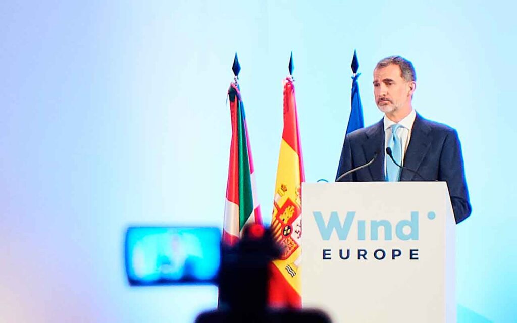 His Majesty the King of Spain to open WindEurope 2022
