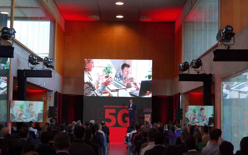 Vodafone Business muestra cómo la red 5G puede crear nuevos negocios y oportunidades empresariales