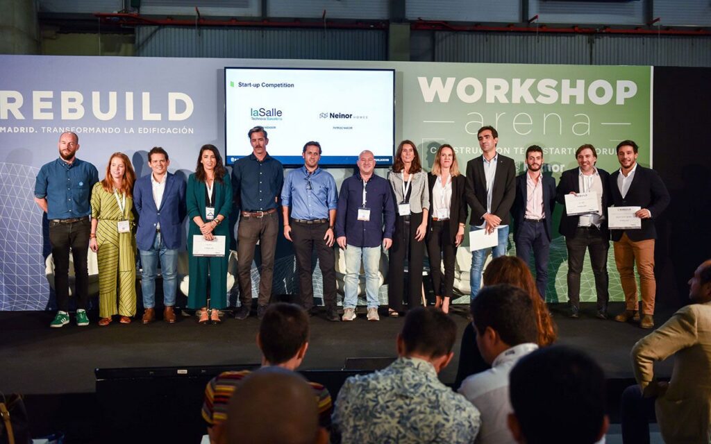 Las 10 empresas emergentes más disruptivas del ámbito de la edificación en REBUILD 2022 con sus proyectos ante promotores, arquitectos, constructores e inversores