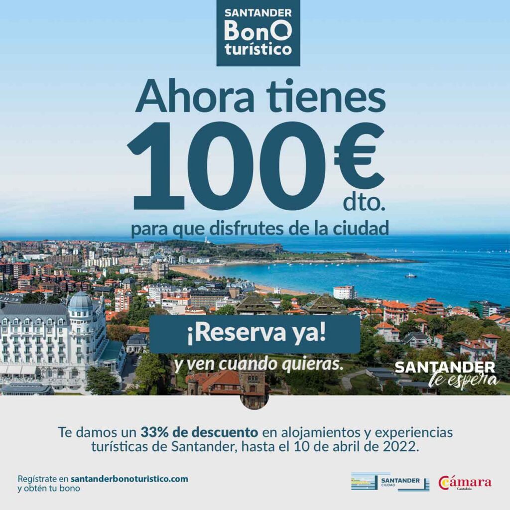 El Bono Turístico de Santander genera una inyección económica de 644.000 euros en el sector local
