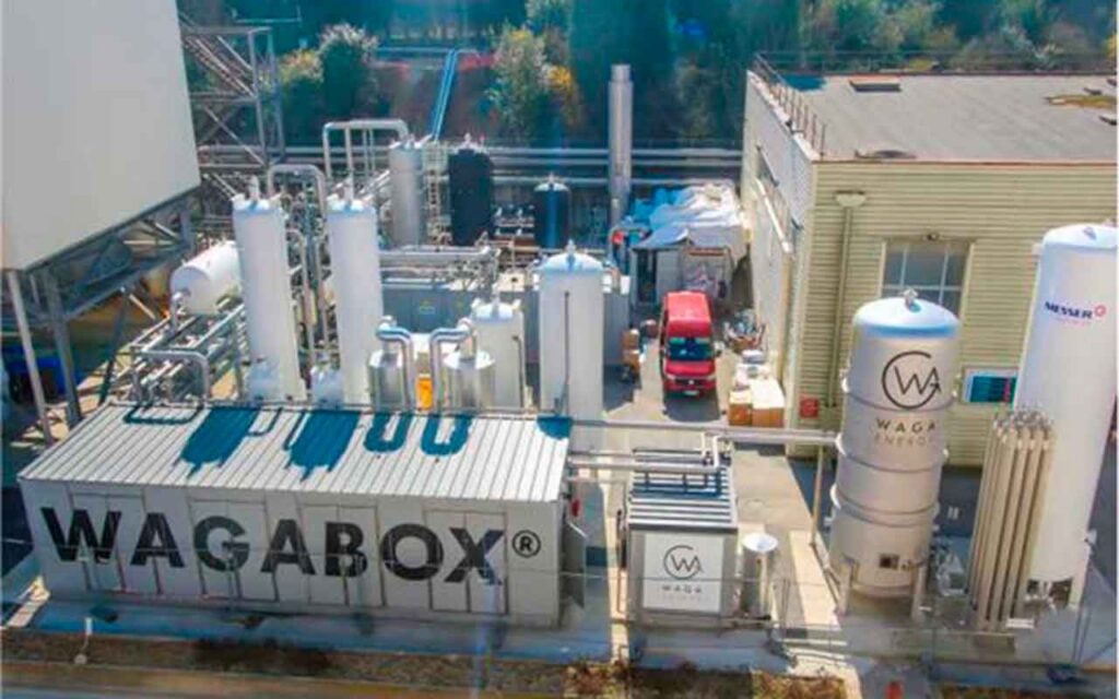 Veolia y Waga Energy ponen en marcha una de las unidades de producción de biometano más grandes de Europa