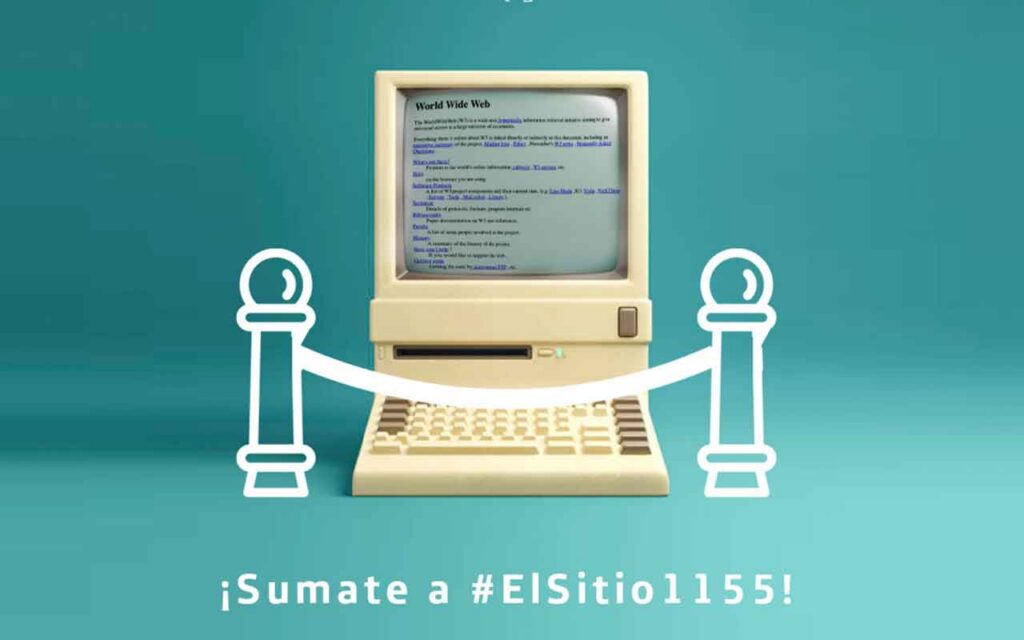 Fundación Telefónica lanza un movimiento mundial para que el primer sitio web de la historia sea declarado patrimonio de la humanidad 