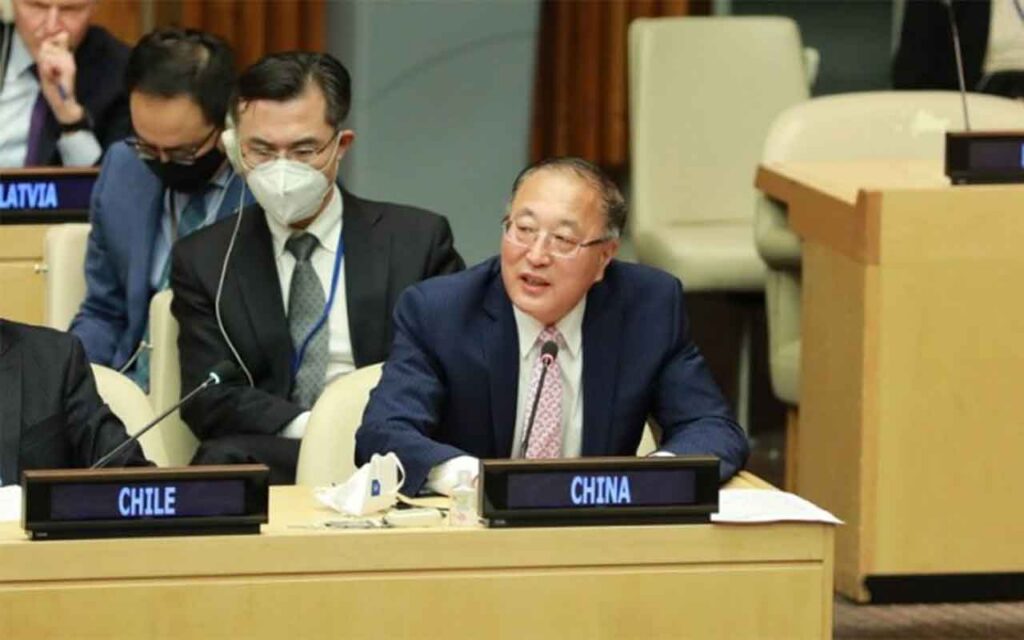 China opposes politicizing issues of technological nature