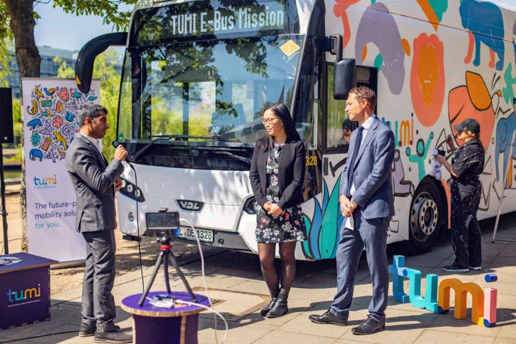 TUMI E-Bus Mission aims to electrify public transit across the Global South
