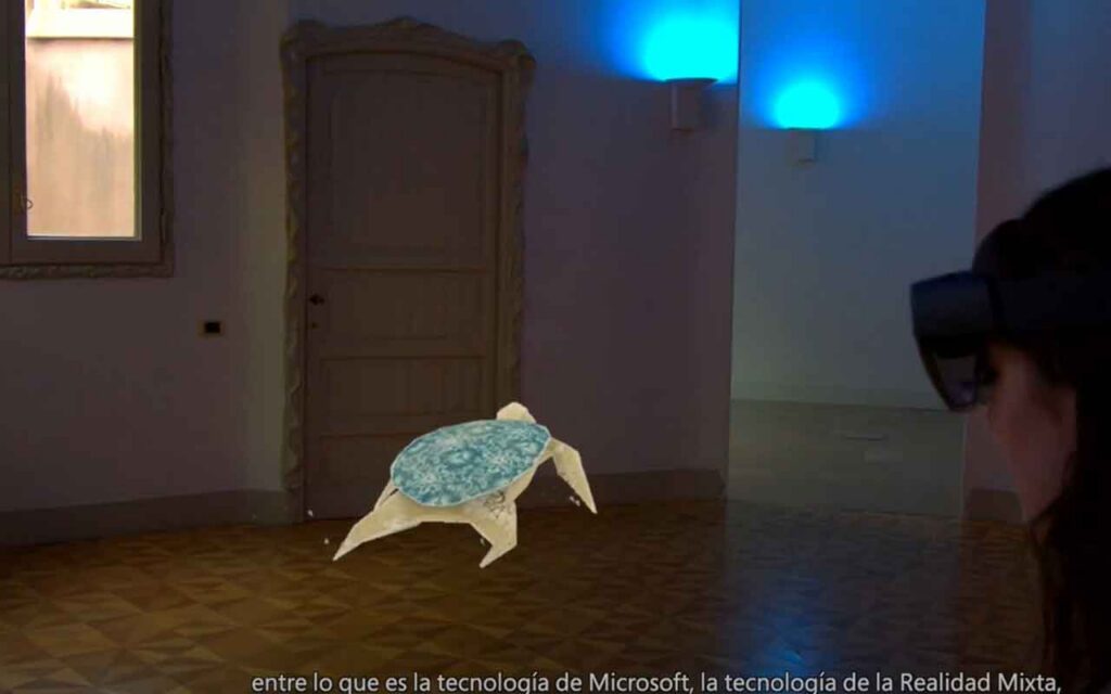 La Fundació Catalunya La Pedrera presenta la primera visita de Realidad Mixta con HoloLens 2 en España