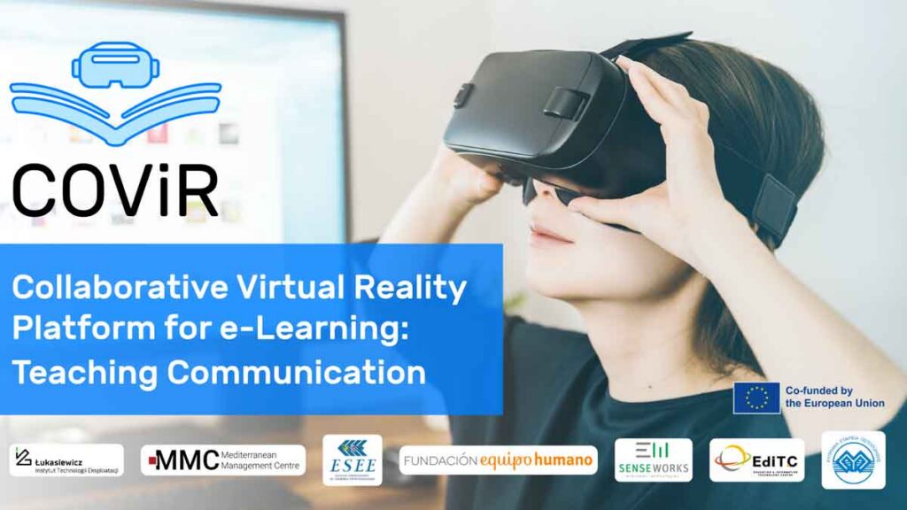 COViR: el proyecto europeo para la digitalización de la educación a través de una plataforma de realidad virtual