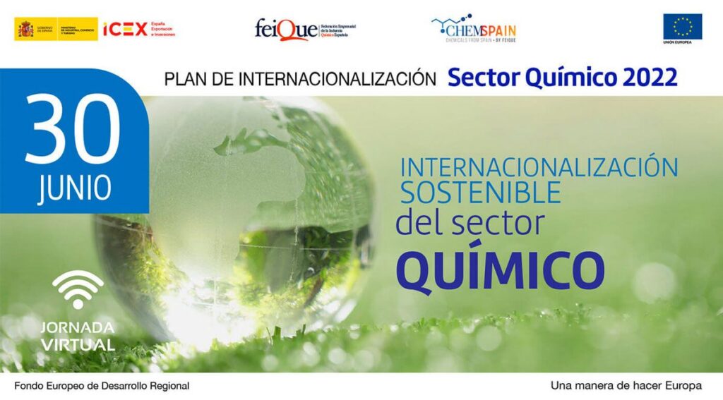 Feique e ICEX organizan la Jornada sobre Internacionalización Sostenible del Sector Químico