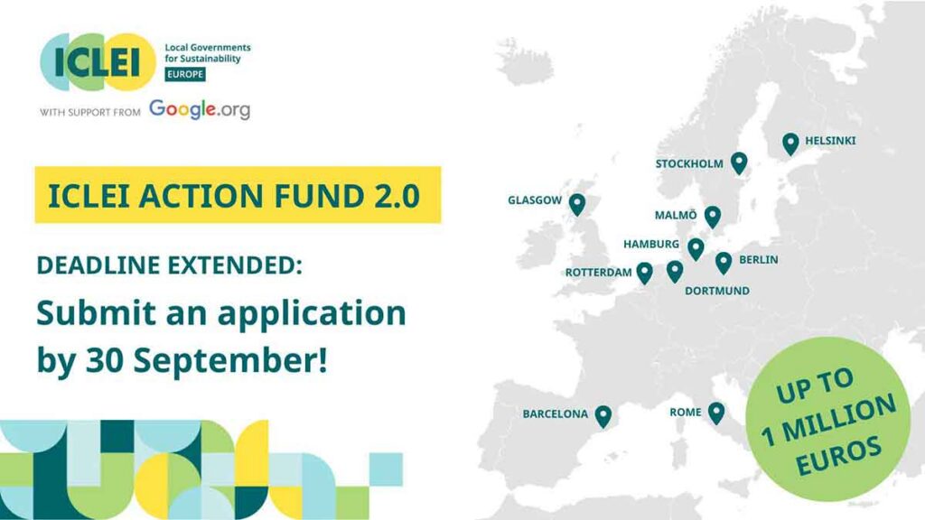 ICLEI Action Fund: call for applications open!