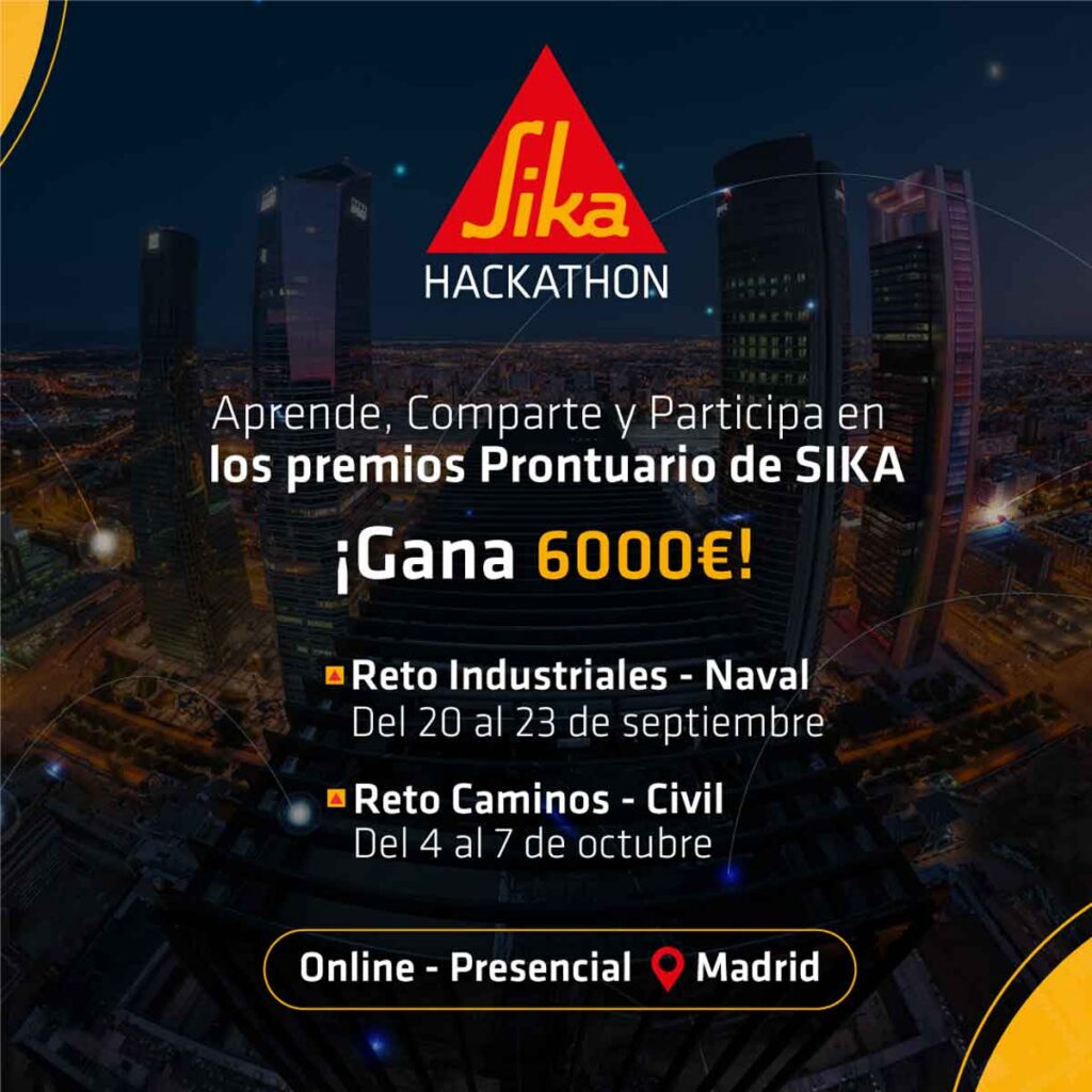 SIKA lanza Hackathon de los Premios Prontuario 2022 para alumnos de Ingeniería