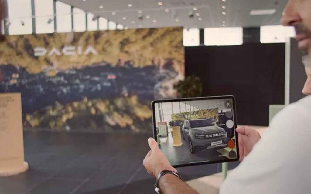 Dacia da un paso más en el uso de la realidad aumentada de Snap