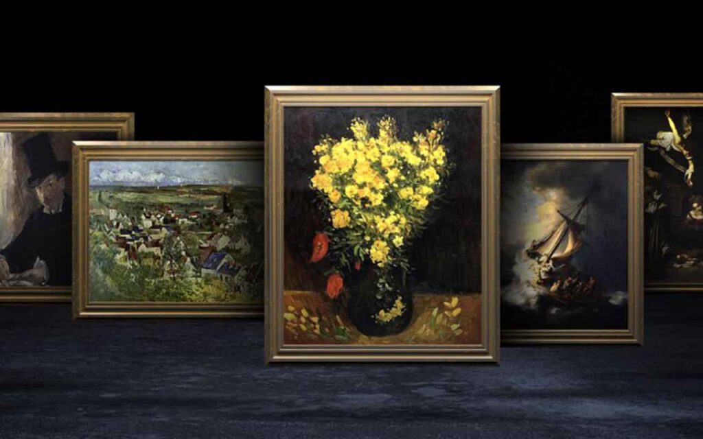 Five Stolen Paintings Go on Display in Virtual Reality