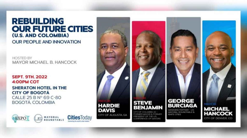 Colombia, encuentro internacional de Smart City, iluminación y edificios inteligentes en Bogotá del 7 al 9 de septiembre