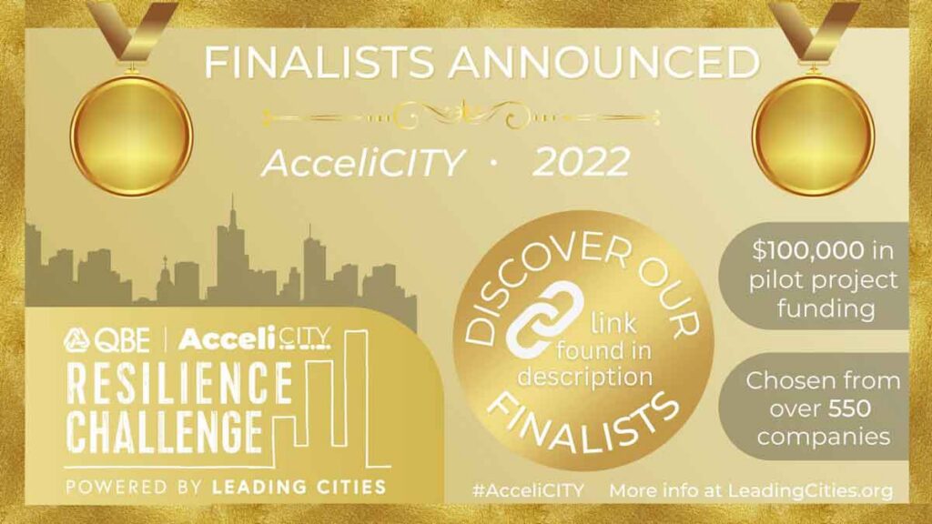 World’s Top Urban Resiliency Innovations Revealed
