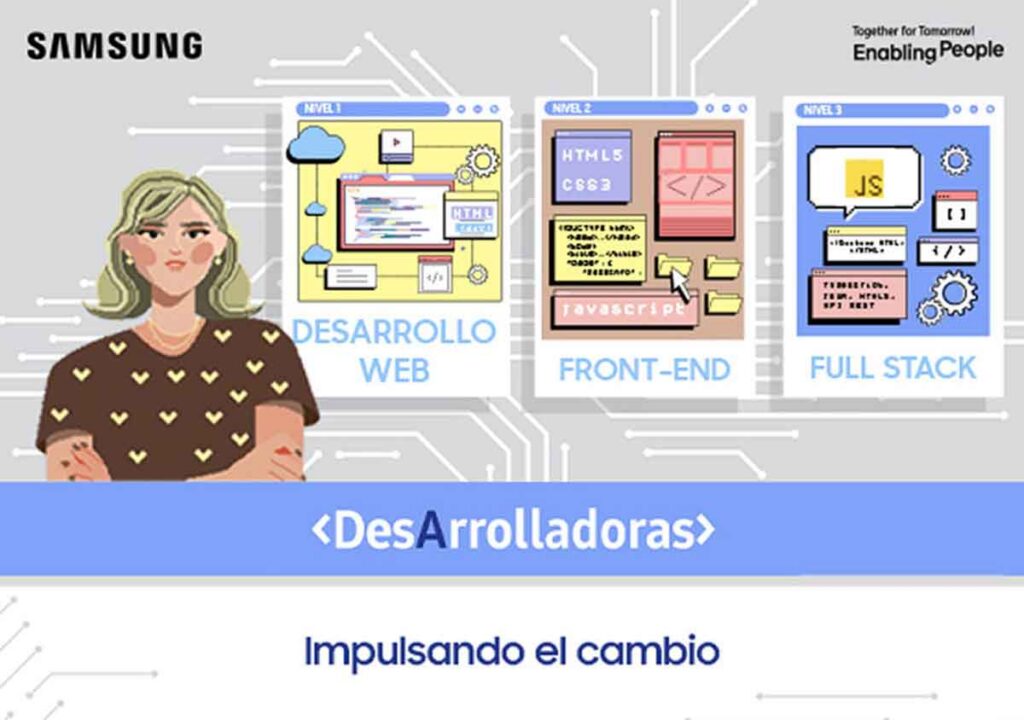 La Real Academia de Ingeniería refuerza su colaboración con Samsung presentando un programa para mujeres como programadoras web