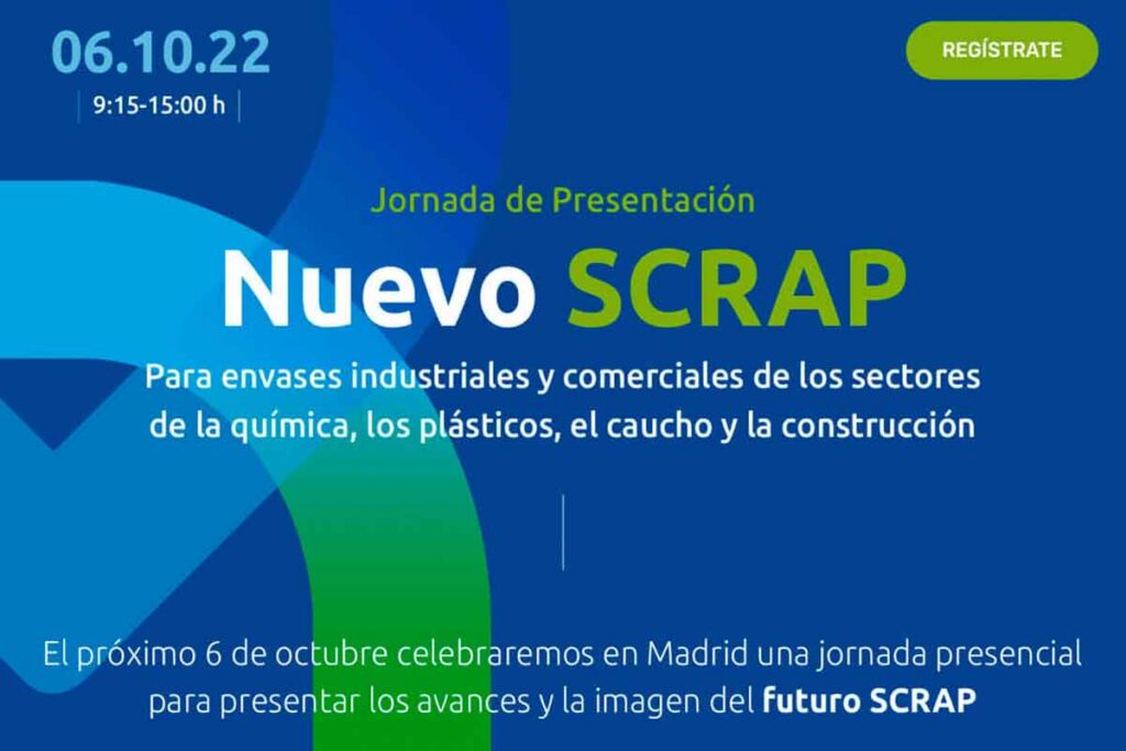 Nuevo SCRAP para envases industriales y comerciales de los sectores de la química, los plásticos, el caucho y la construcción