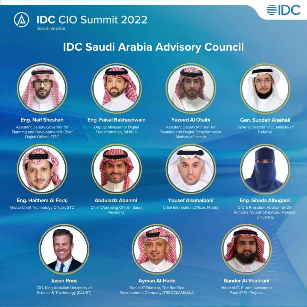 IDC to Host 12th Edition of Saudi Arabia CIO Summit in Riyadh as the Kingdom Continues to Embrace the Digital Transformation Goals of Vision 2030