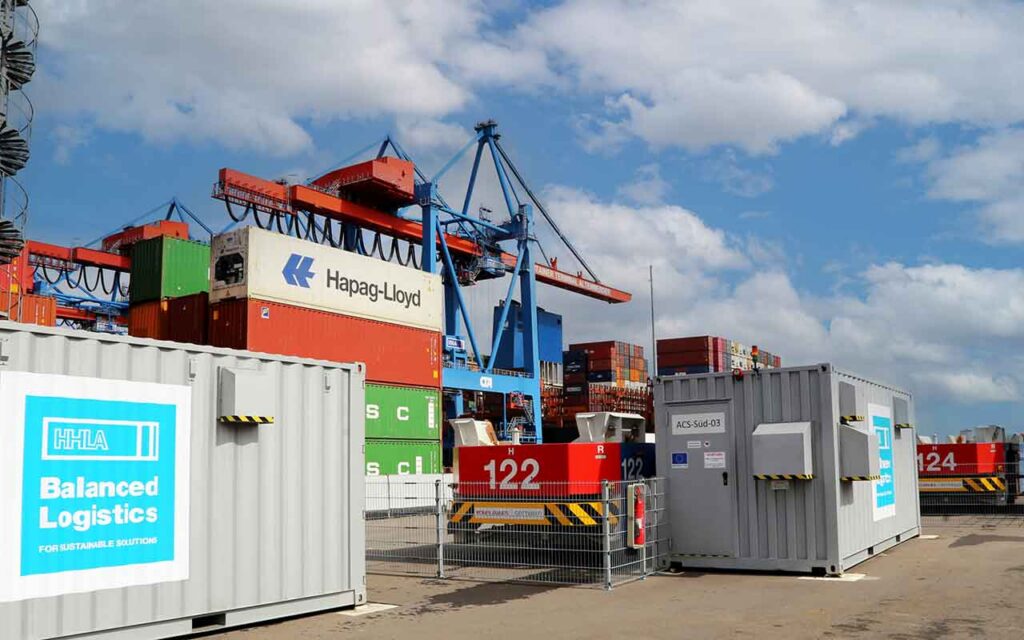 HHLA completes Automated Guided Vehicle charging points