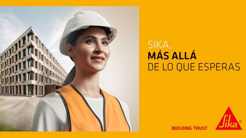 La innovación, sostenibilidad y durabilidad protagonizan la nueva campaña de Sika: `Más allá de lo que esperas´
