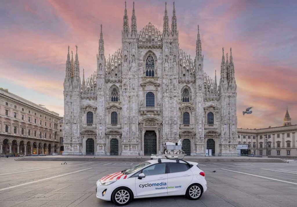 Cyclomedia presenta su proyecto de Gemelo Digital de Milán en la Conferencia Esri España