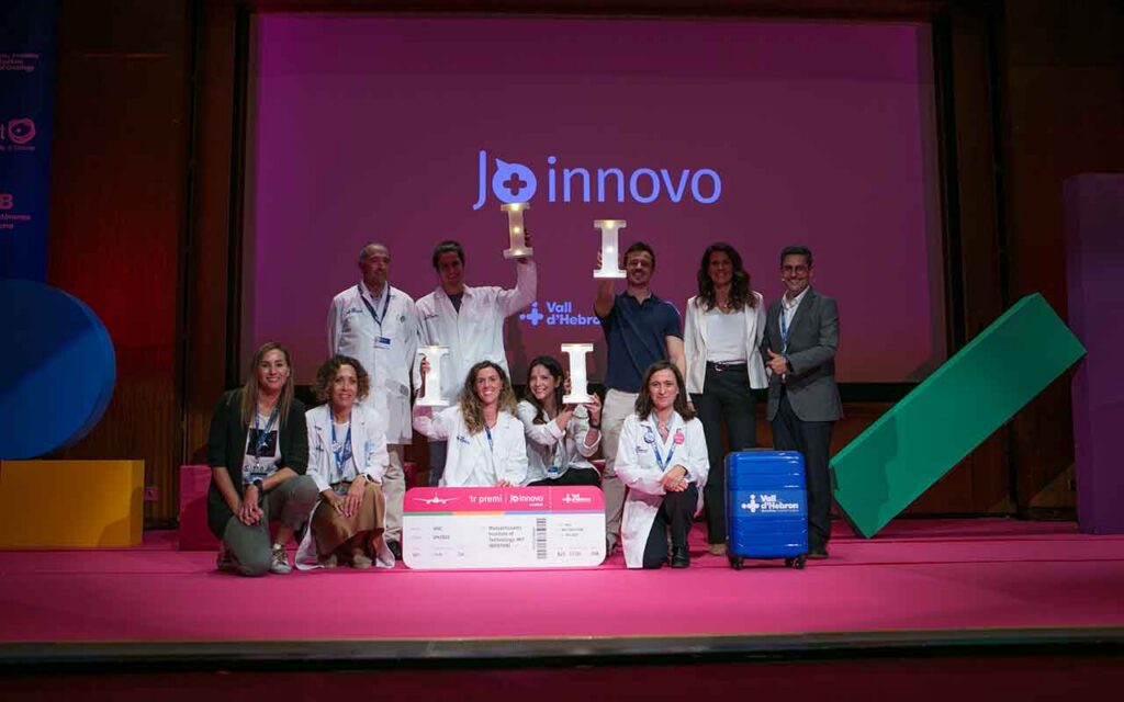 Una aplicación para humanizar la colocación de catéteres venosos en los pacientes pediátricos, ganadora de la 4a edición del Jo innovo