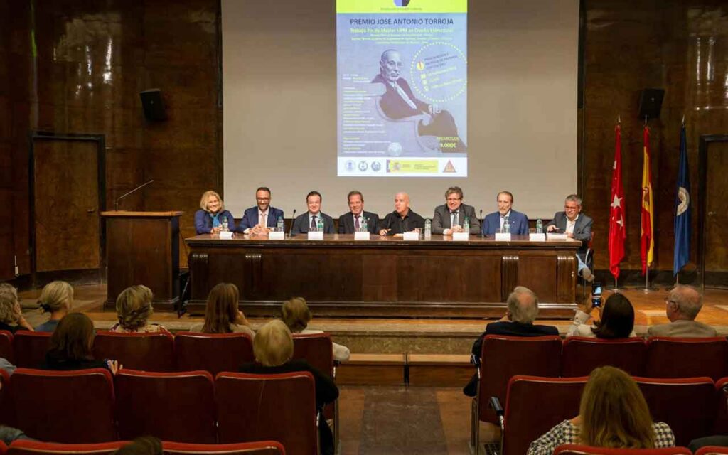 La sostenibilidad de sistemas y soluciones protagoniza los Premios José Antonio Torroja para trabajos Fin de Máster