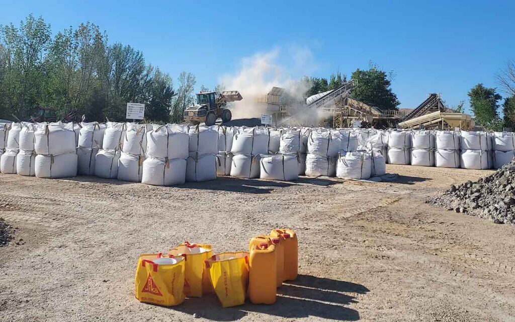 SIKA impulsa la investigación e innovación para el reciclaje de los residuos de construcción y demolición