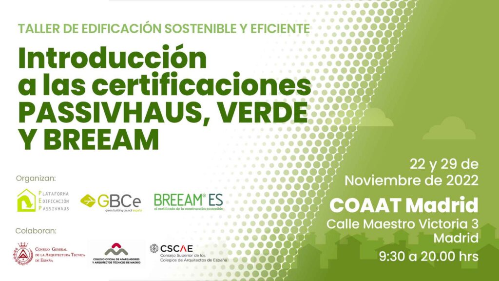Las certificaciones más relevantes en construcción eficiente ofrecen formación para responder a los desafíos de hoy