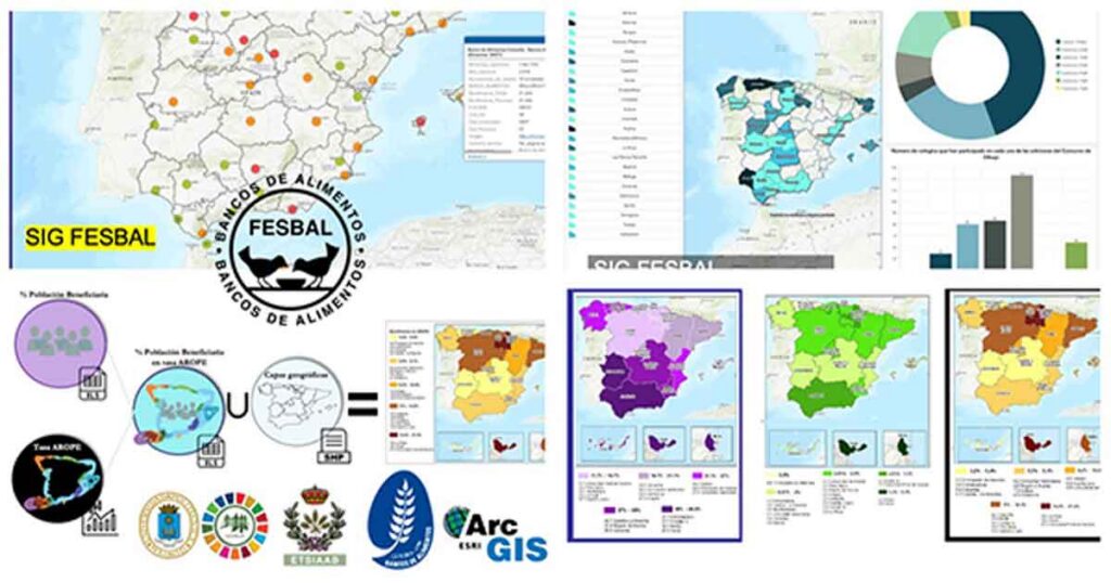 La Cátedra Banco de Alimentos FESBAL-UPM utiliza mapas inteligentes para luchar contra el desperdicio